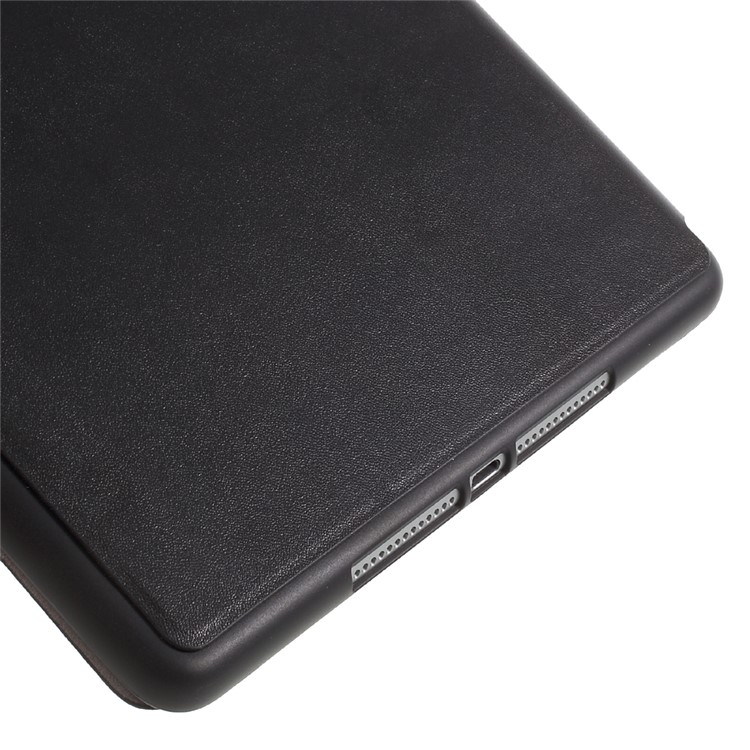 X-LEVEL for iPad 9.7 (2018) / 9.7 (2017) Stand Leather Protective Shell - Black-12