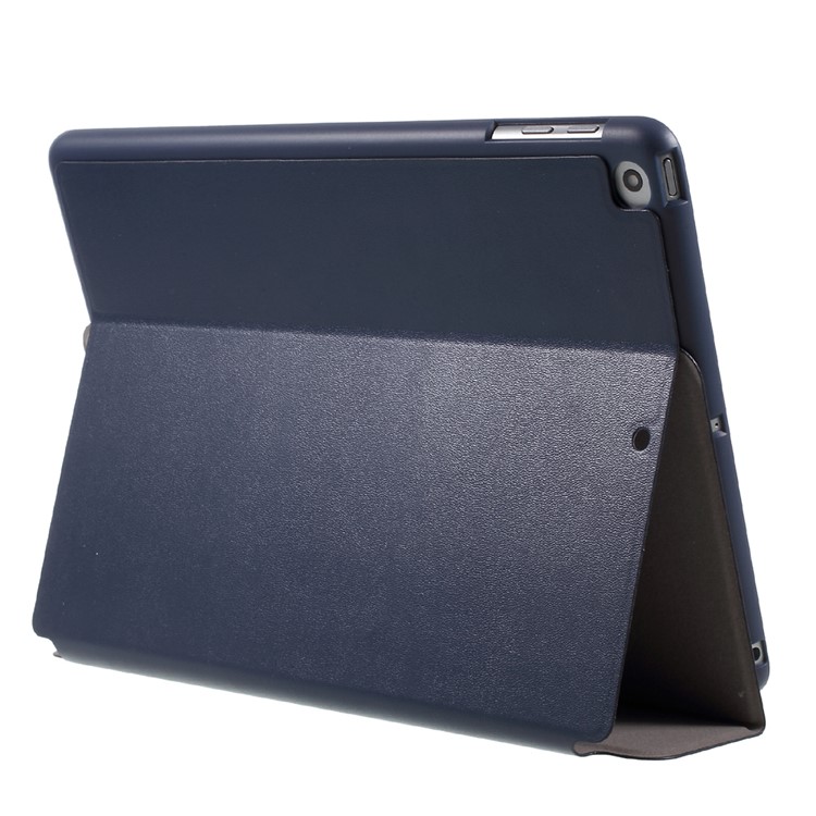 X-LEVEL para iPad de 9,7 pulgadas (2017) Funda de cuero Tablet Copertura - Azul oscuro-6