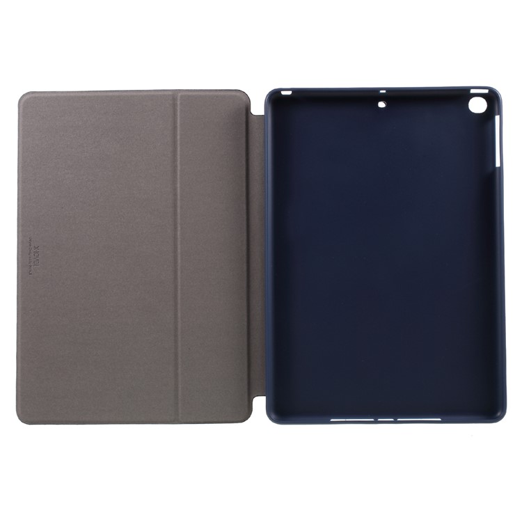 X-LEVEL para iPad de 9,7 pulgadas (2017) Funda de cuero Tablet Copertura - Azul oscuro-8