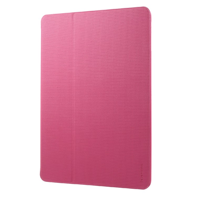X-LEVEL Breathing Leather Tablet Case Stand for iPad 9.7-inch (2017) - Rose-3