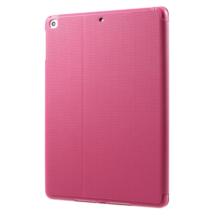 X-LEVEL Breathing Leather Tablet Case Stand for iPad 9.7-inch (2017) - Rose-4