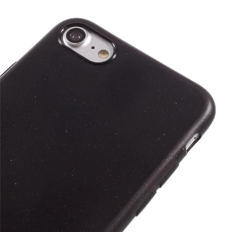 X-LEVEL Snow Crystal Series TPU Protection Phone Cover for iPhone 8 / 7 4.7 inch - Black-4