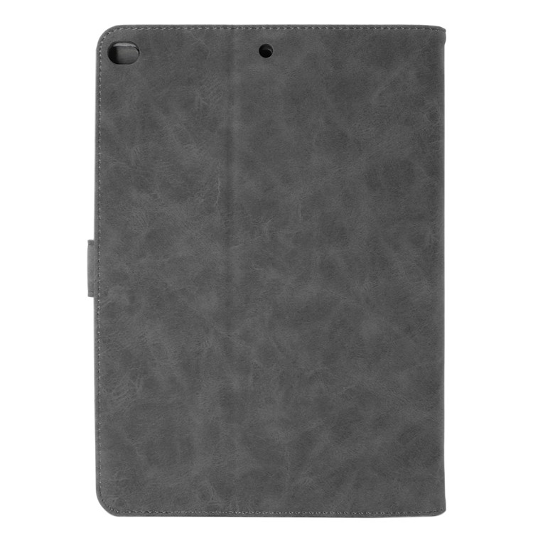ENKAY Retro Style Matte Finish Smart Card Slots Leather Stand Case for iPad 9.7-inch (2017)/iPad Air/iPad Air 2 - Grey-2