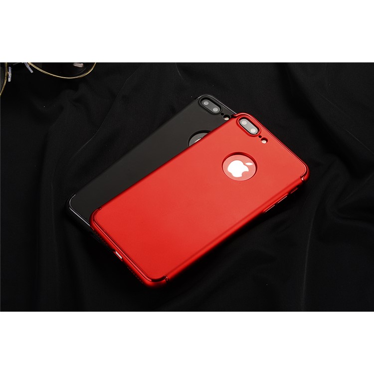 SULADA Electroplating Mate Skin TPU Phone Case for iPhone 7 Plus 5.5 inch - Black-4