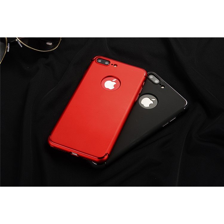 SULADA Electroplating Mate Skin TPU Phone Case for iPhone 7 Plus 5.5 inch - Black-5