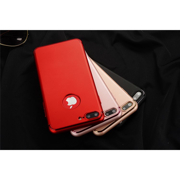 SULADA Electroplating Mate Skin TPU Phone Case for iPhone 7 Plus 5.5 inch - Black-7