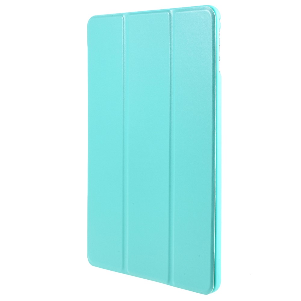 Support De Tablette En Cuir De Tri-fold Stand Pour Ipad 9.7 Pouces (2017) - Bébé Bleu-2