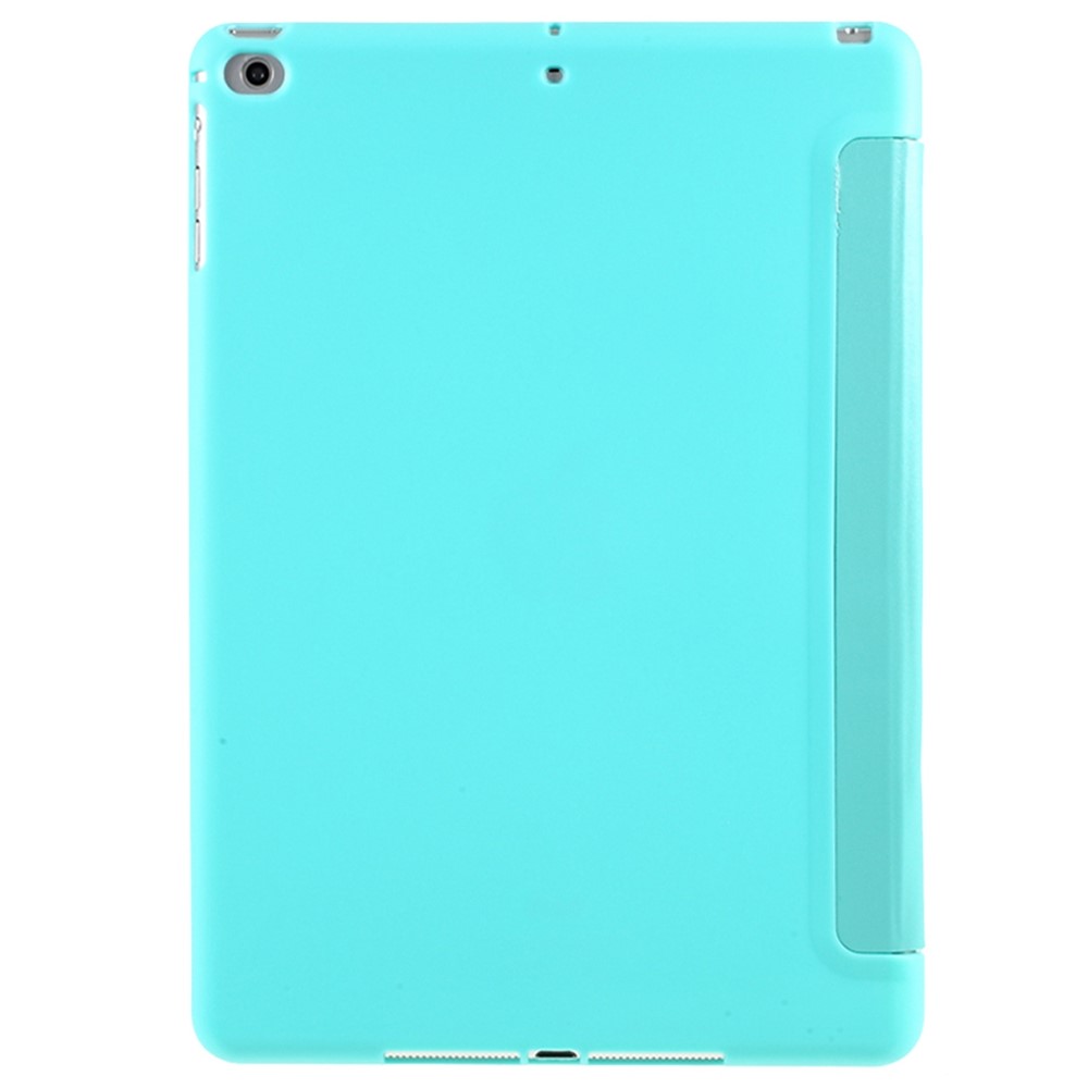 Support De Tablette En Cuir De Tri-fold Stand Pour Ipad 9.7 Pouces (2017) - Bébé Bleu-3