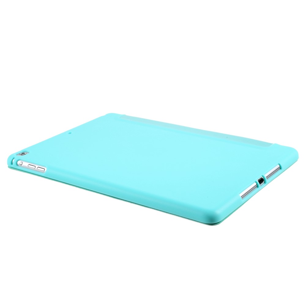 Support De Tablette En Cuir De Tri-fold Stand Pour Ipad 9.7 Pouces (2017) - Bébé Bleu-6