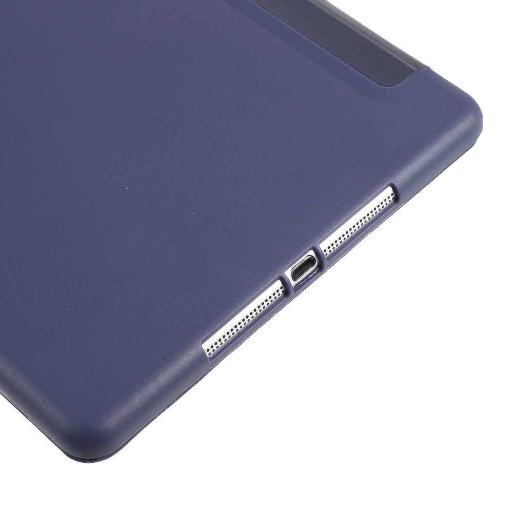 Para iPad 9.7-polegada(2017) Capa de capa de couro - escuro azul-8