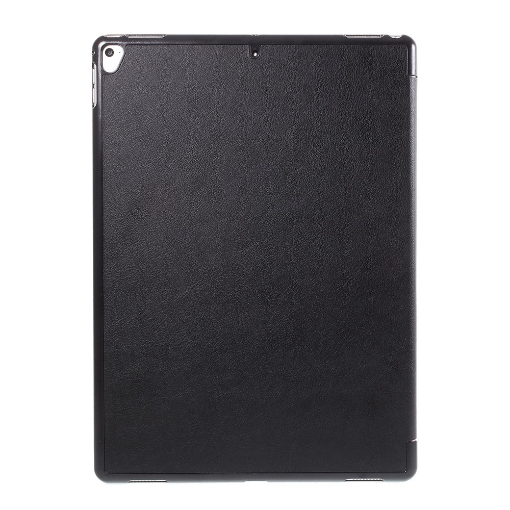 Leichtes Anti-kratzer-pu-leder Ultra Thin Tri-fold Stand Auto Sleep/Wake Smart Cover Für Ipad Pro 12.9 (2017) - Schwarz-10