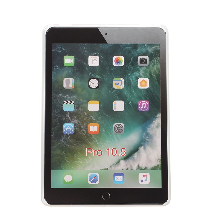 Soft TPU Case Tablet Cover for iPad Pro 10.5-inch (2017) - Transparent-3