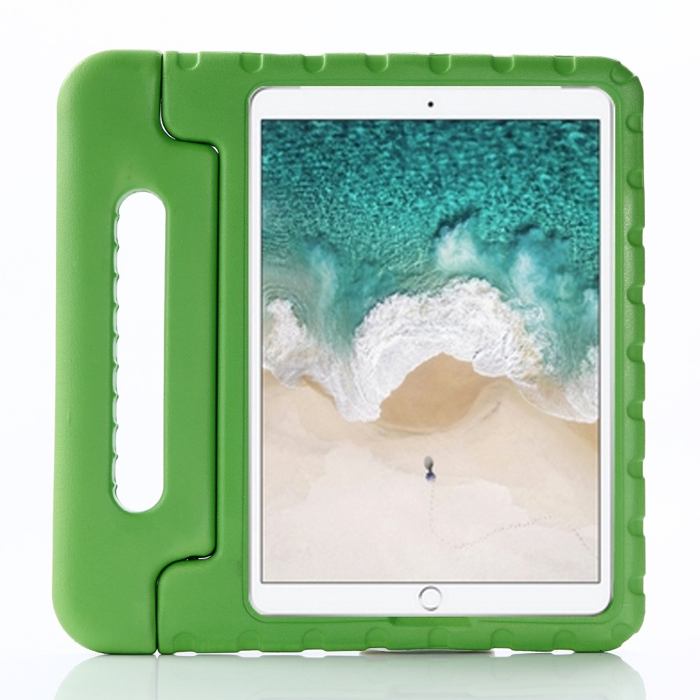 Kids Safe Handle Stand Shockproof EVA Foam Shell Cover for iPad Air 10.5 (2019) / Pro 10.5 (2017) - Green-2