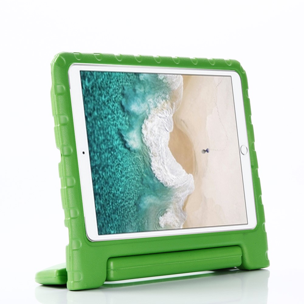 Cubierta de Caparazón de Espuma EVA de Mango Seguro Para Niños Para Ipad 10.2 (2021)/(2020)/(2019) / Air 10.5 (2019) / Pro 10.5 (2017) - Verde