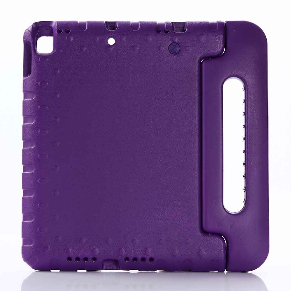 Pour IPad 10.2 (2021) / (2020) / (2019) / AIR 10.5 (2019) / PRO 10.5 (2017) Porte-chocs Boîte De Mousse Eva Poignée Pour Enfants - Mauve