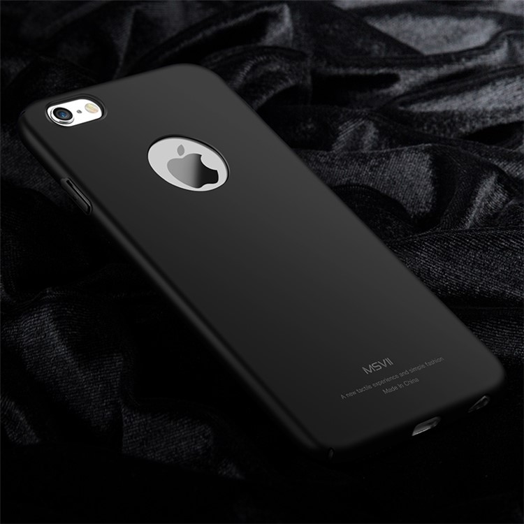 MSVII Ultra-thin Drop-Proof PC Phone Case for iPhone 6s 6 4.7 inch - Black-3