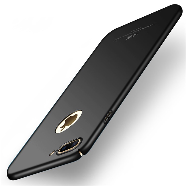 MSVII Ultra-thin Drop-Proof Plastic Cell Phone Case for iPhone 7 Plus 5.5 inch - Black-2