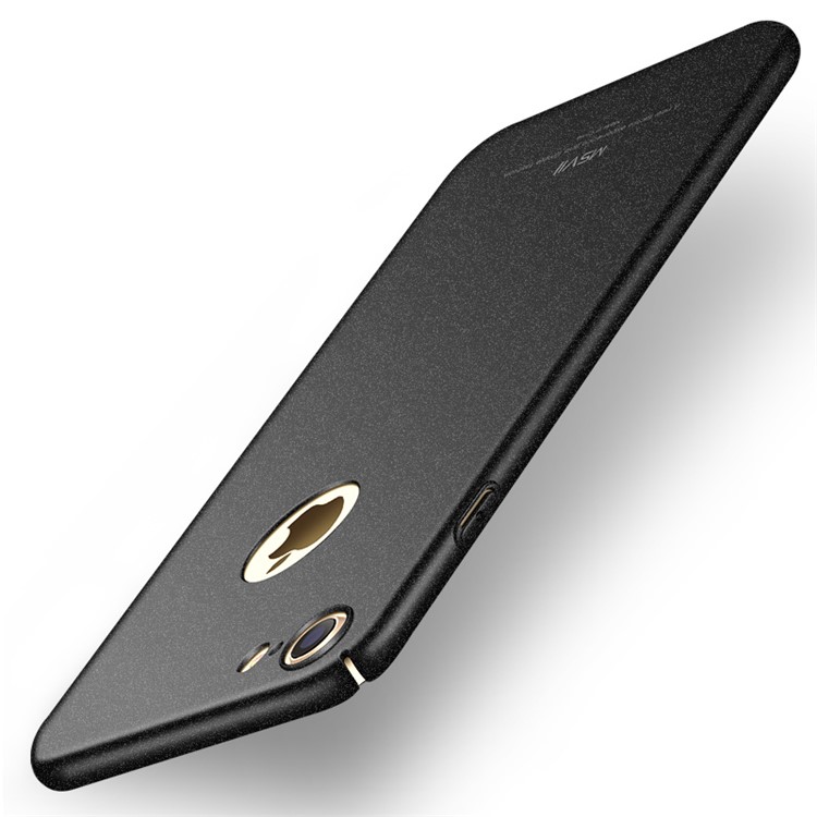MSVII Ultra-thin Frosted Hard Plastic Phone Case for iPhone 7 4.7 inch - Black-2