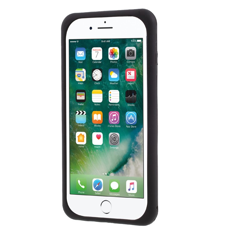 Luminous Glow Stars Silicone Protective Phone Case for iPhone 6s Plus/6 Plus - Black-2