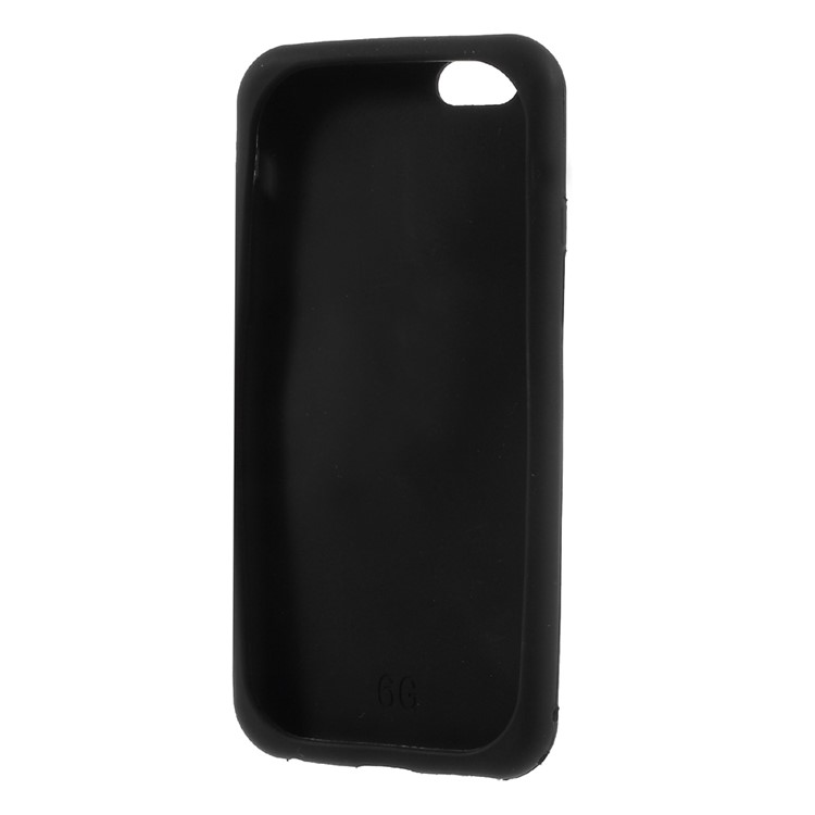 Luminous Glow Stars Silicone Protective Phone Case for iPhone 6s Plus/6 Plus - Black-6