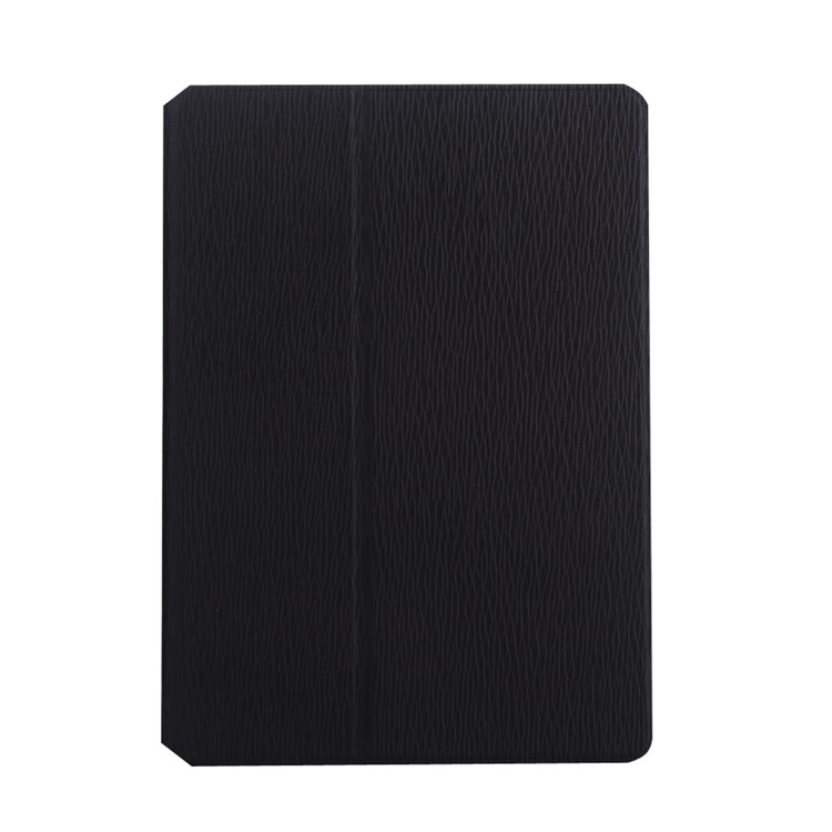 Tree Skin Leather Stand Tablet Case for iPad 9.7-inch (2017) - Black-2