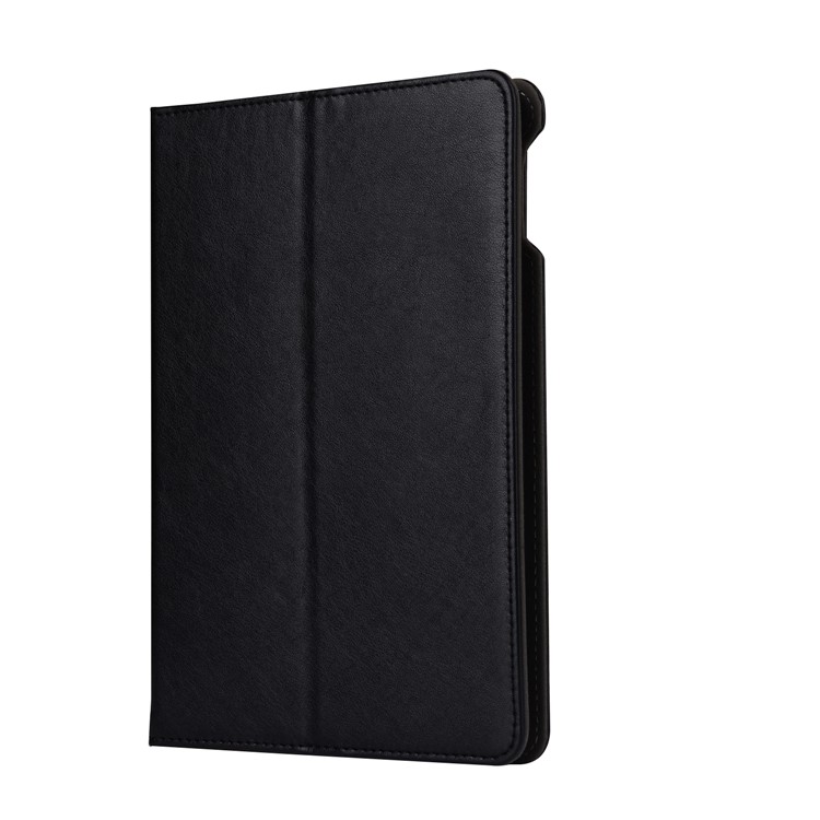 PU Leather Wallet Stand Cover Case for iPad mini 5 - Black-2