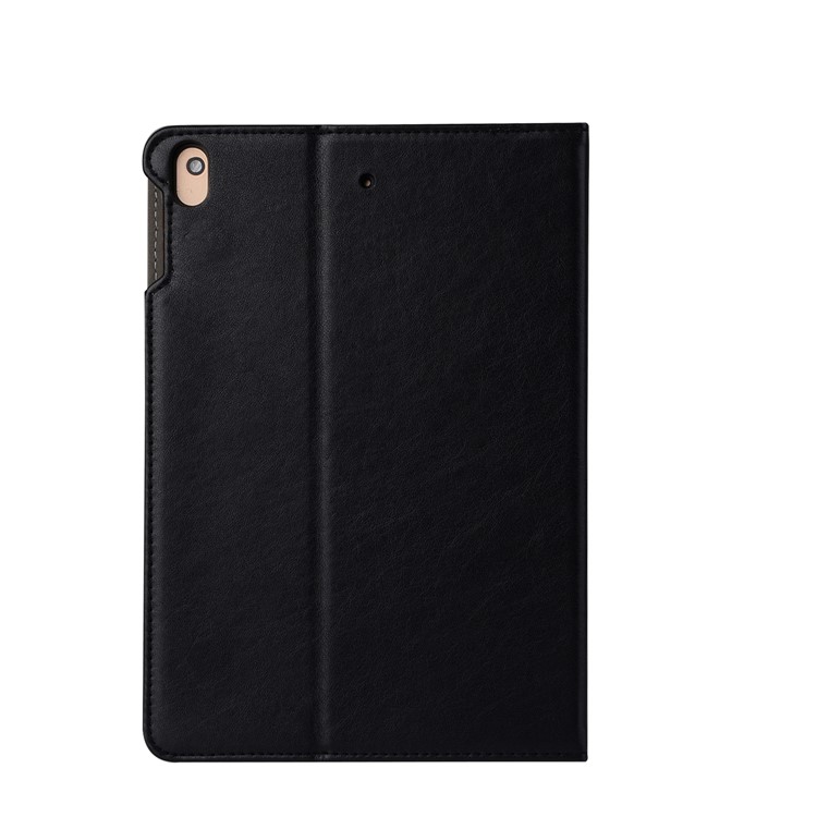 PU Leather Wallet Stand Cover Case for iPad mini 5 - Black-4