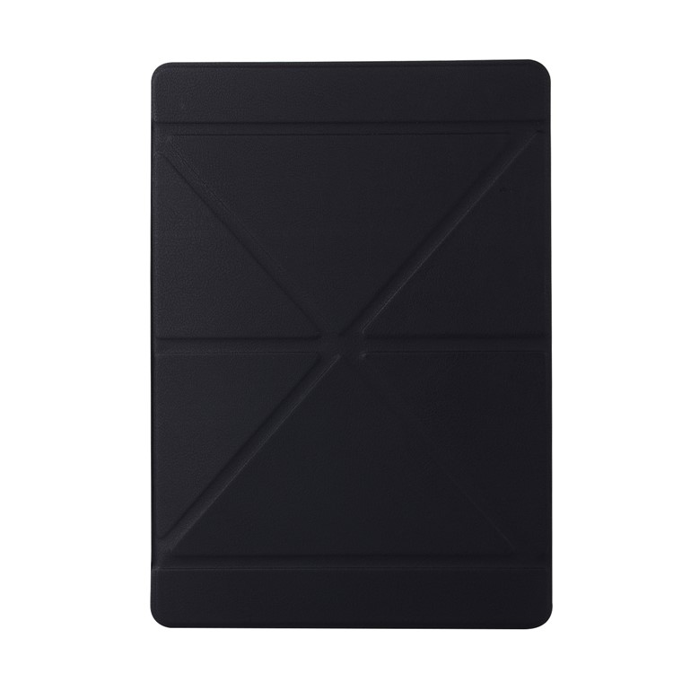 Origami Stand Smart Leather Flip Case for iPad Pro 10.5-inch (2017) - Black-2