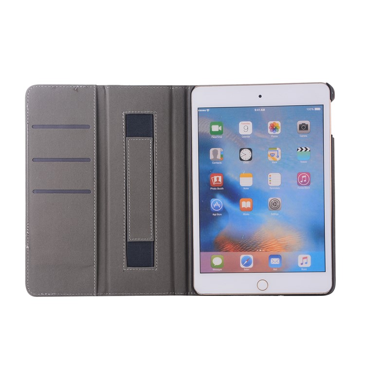 Pattern Printing Wallet Leather Stand Tablet Case for iPad Pro 10.5-inch (2017) - Geometry Pattern-10