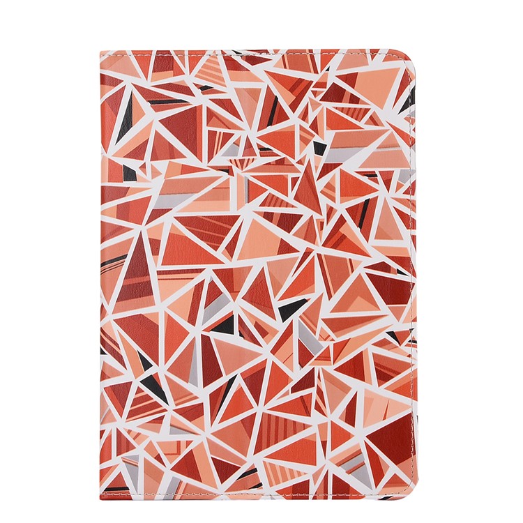 Pattern Printing Wallet Leather Stand Tablet Case for iPad Pro 10.5-inch (2017) - Geometry Pattern-2