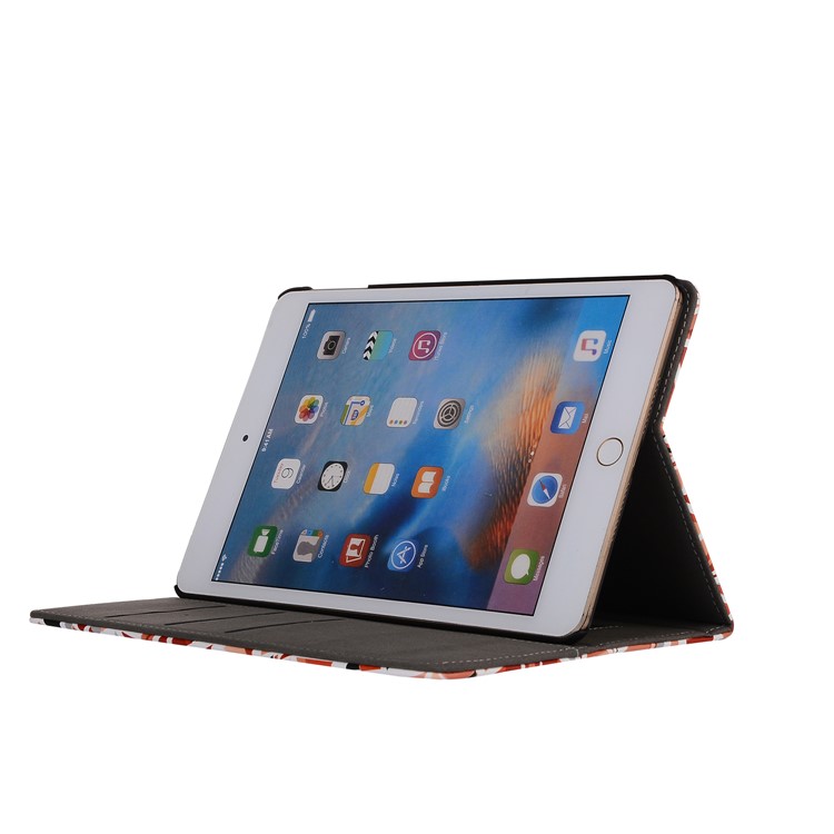 Pattern Printing Wallet Leather Stand Tablet Case for iPad Pro 10.5-inch (2017) - Geometry Pattern-5