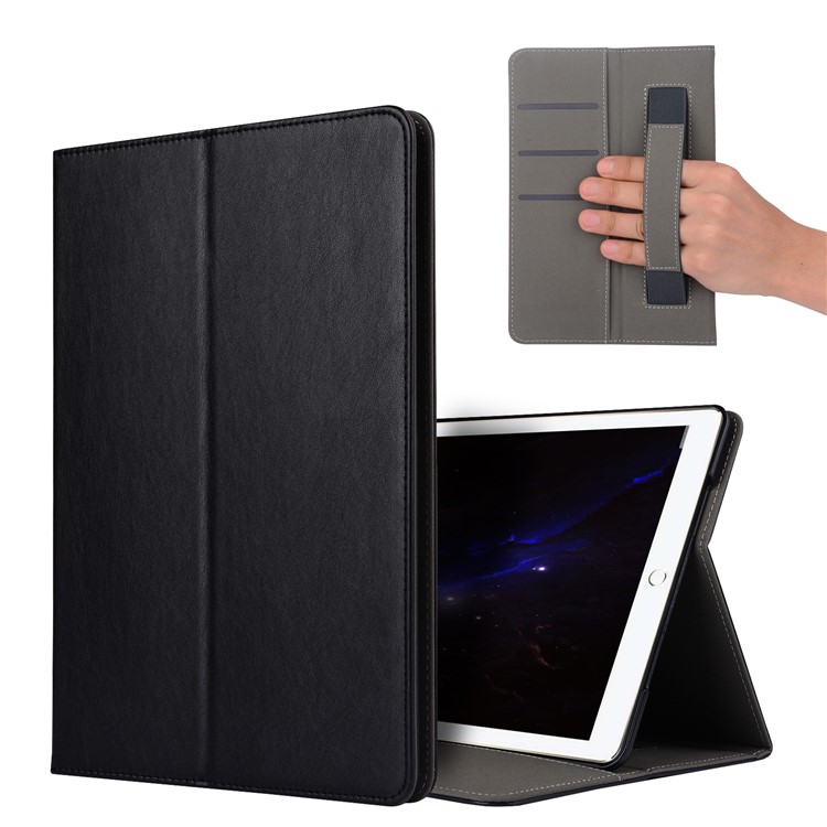Wallet Leather Protection Tablet Case with Stand for iPad Pro 10.5-inch (2017) - Black-1