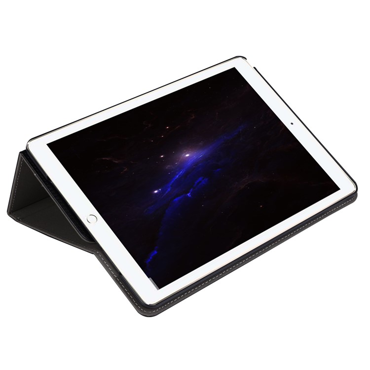 Wallet Leather Protection Tablet Case with Stand for iPad Pro 10.5-inch (2017) - Black-3