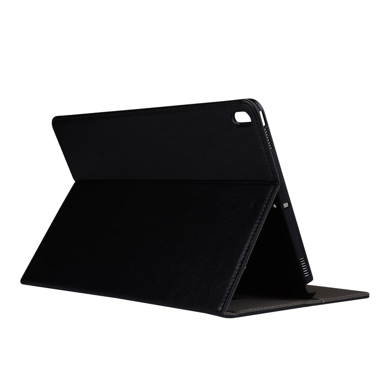 Wallet Leather Protection Tablet Case with Stand for iPad Pro 10.5-inch (2017) - Black-8