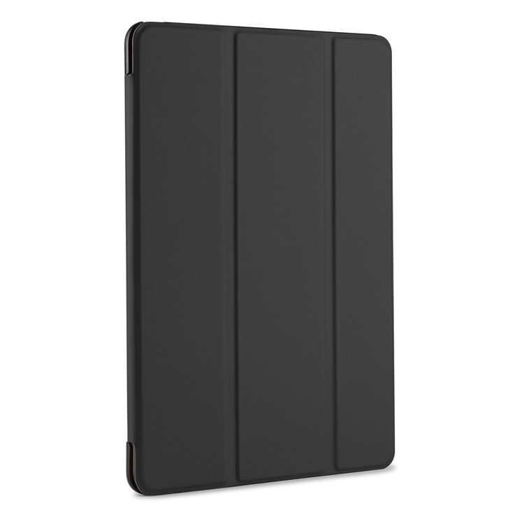 Auto-wake/sleep Tri-fold Stand Protective Leather Cover for iPad Pro 10.5-inch - Black-2