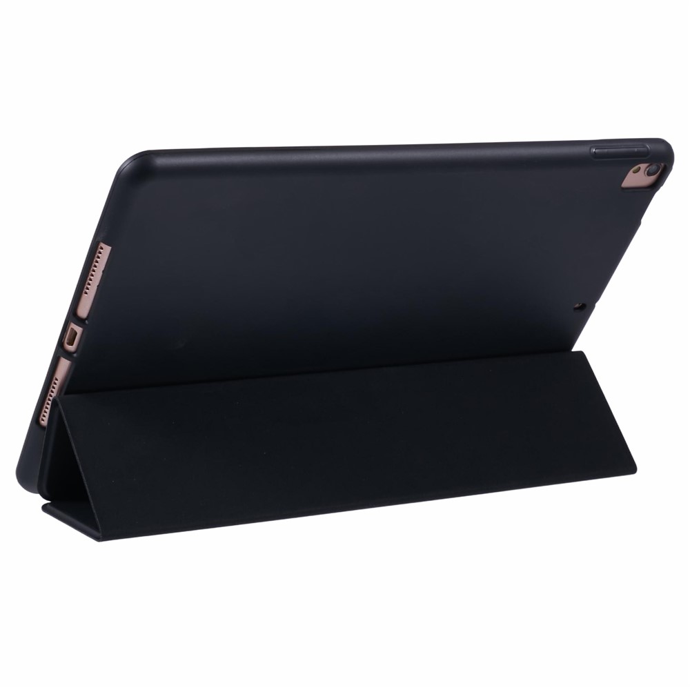 Tri-fold Stand Leather Smart Case for iPad Pro 10.5 (2017) - Black-3