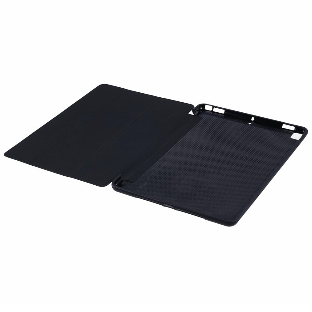 Tri-fold Stand Leather Smart Case for iPad Pro 10.5 (2017) - Black-4