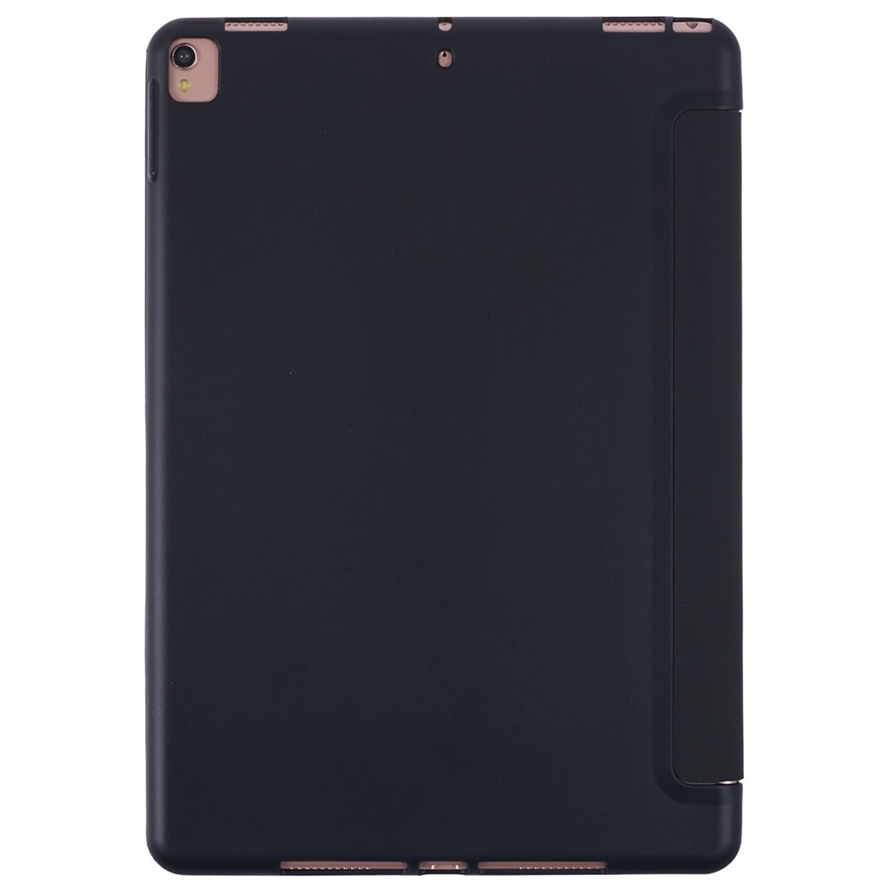 Tri-fold Stand Leather Smart Case for iPad Pro 10.5 (2017) - Black-7