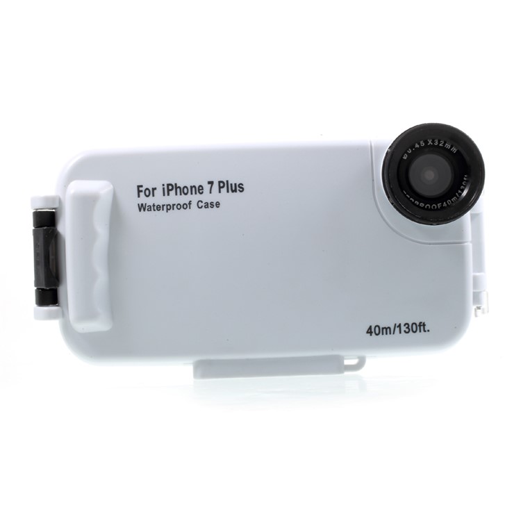 MEIKON IPX8 40m/130ft Underwater Diving Waterproof Case for iPhone 7 Plus 5.5 inch - White-4