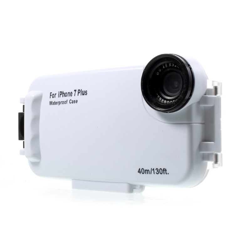 MEIKON IPX8 40m/130ft Underwater Diving Waterproof Case for iPhone 7 Plus 5.5 inch - White-5