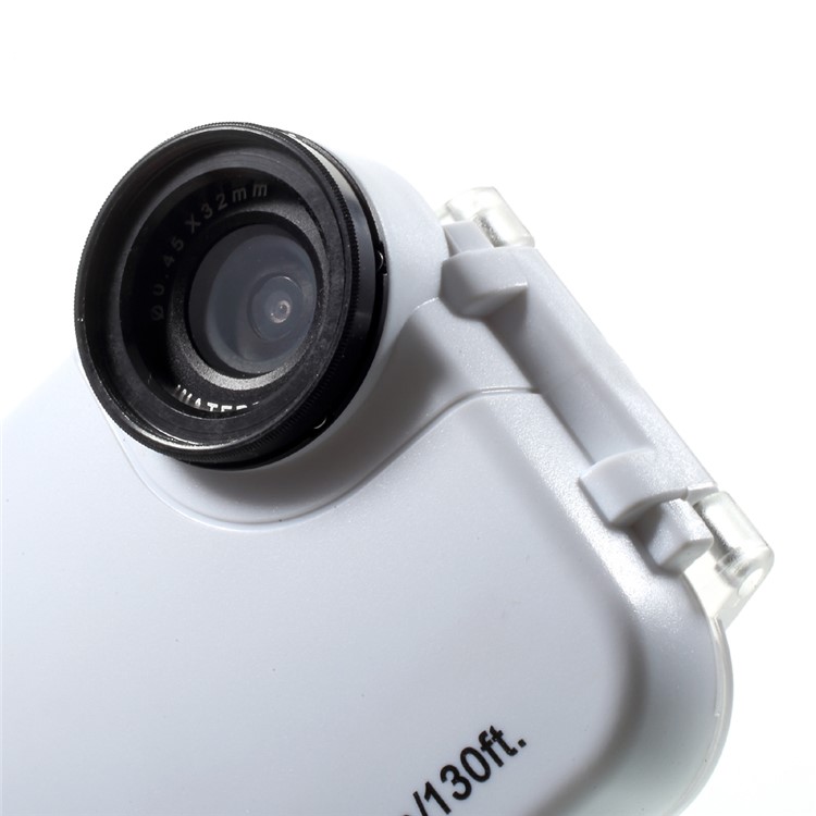 MEIKON IPX8 40m/130ft Underwater Diving Waterproof Case for iPhone 7 Plus 5.5 inch - White-7
