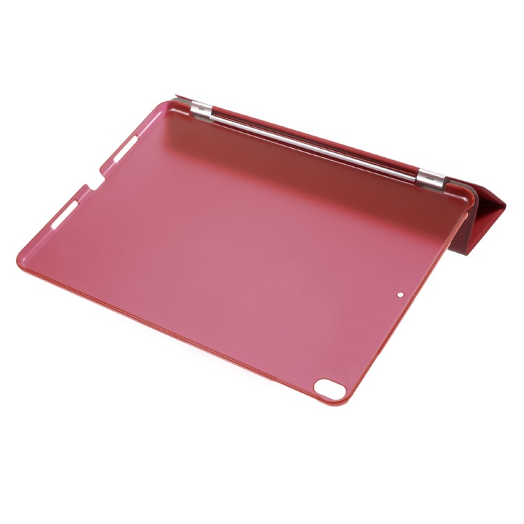 Detachable Tri-fold Stand PU Leather Tablet Case for iPad Pro 10.5-inch (2017) - Red-6