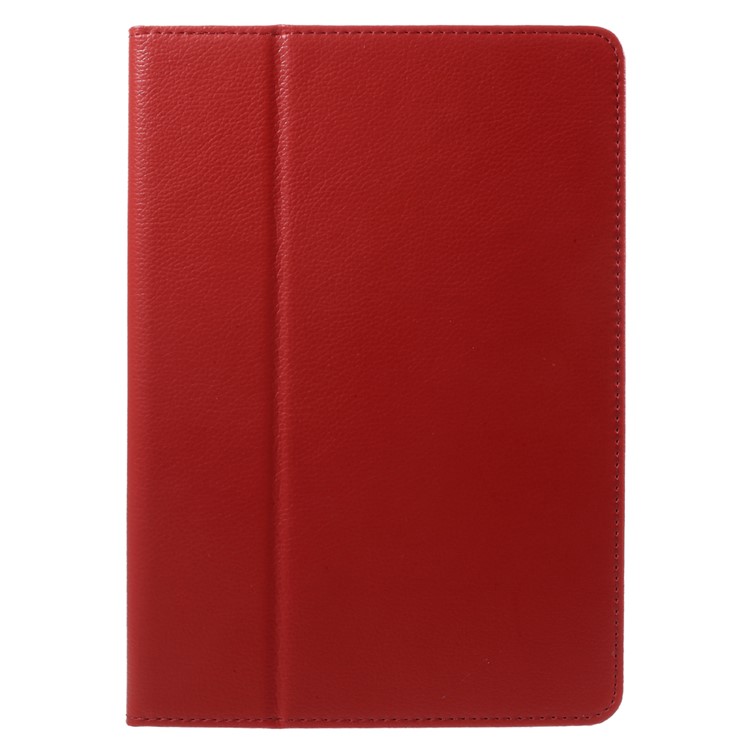 Litchi Texture Auto-wake/sleep Stand Protective Leather Cover for iPad Pro 10.5 (2017) - Red-2