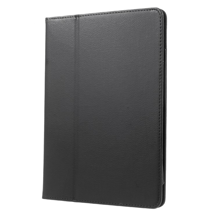 Litchi Skin Auto-wake/sleep Stand Protective Leather Cover for iPad Air 10.5 (2019) / Pro 10.5 (2017) - Black-3