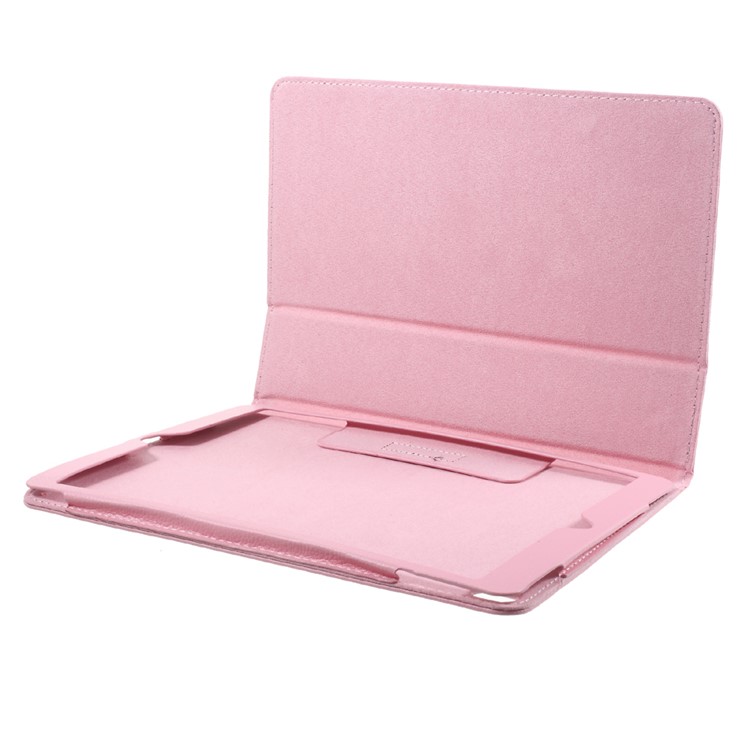 Litchi Texture Auto-wake/sleep Stand Protective Smart Leather Cover for iPad Air 10.5 (2019) / Pro 10.5 (2017) - Pink-6