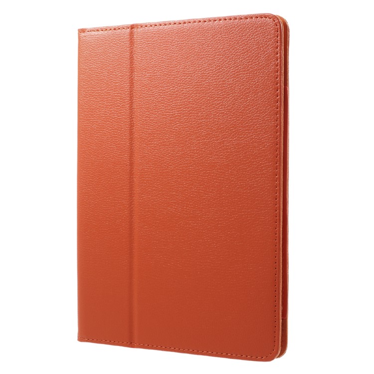 Litchi Texture Auto-wake/sleep Stand Protective Leather Cover for iPad Air 10.5 (2019) / Pro 10.5 (2017) - Orange-3