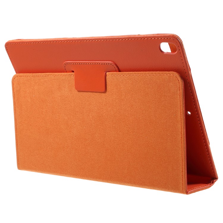 Litchi Texture Auto-wake/sleep Stand Protective Leather Cover for iPad Air 10.5 (2019) / Pro 10.5 (2017) - Orange-4