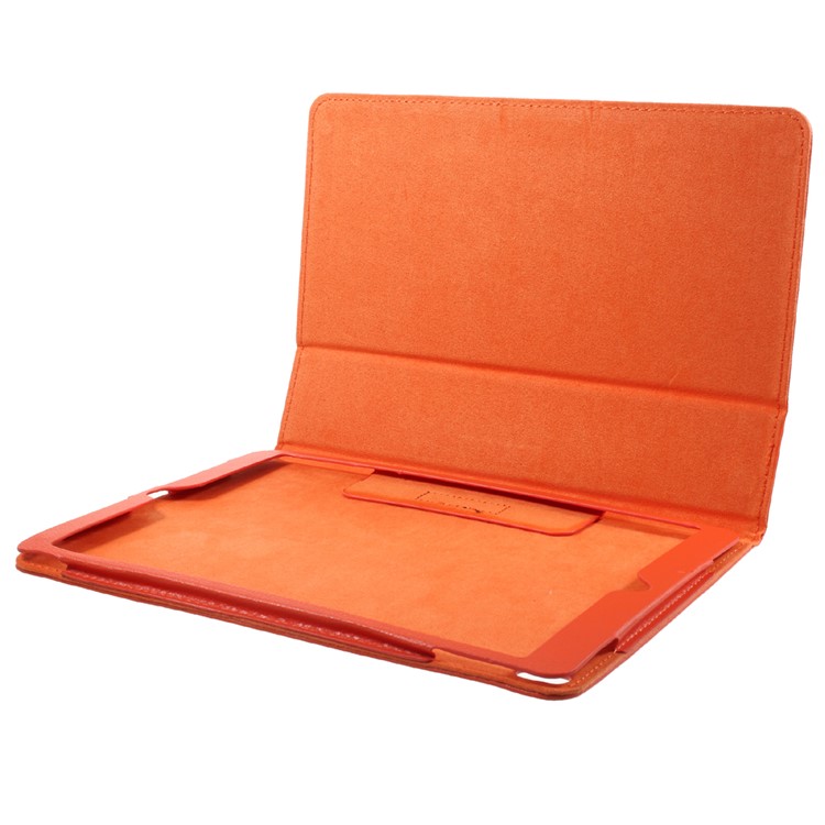 Litchi Texture Auto-wake/sleep Stand Protective Leather Cover for iPad Air 10.5 (2019) / Pro 10.5 (2017) - Orange-6