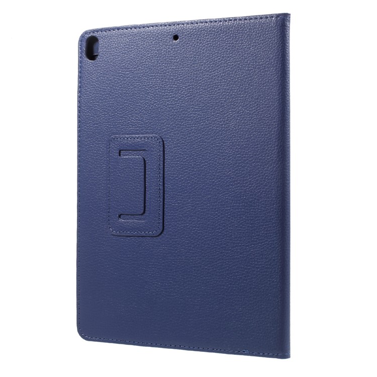 Litchi Texture Intelligent-wake/sleep Stand Protective Leather Cover for iPad Air 10.5 (2019) / Pro 10.5 (2017) - Dark Blue-2