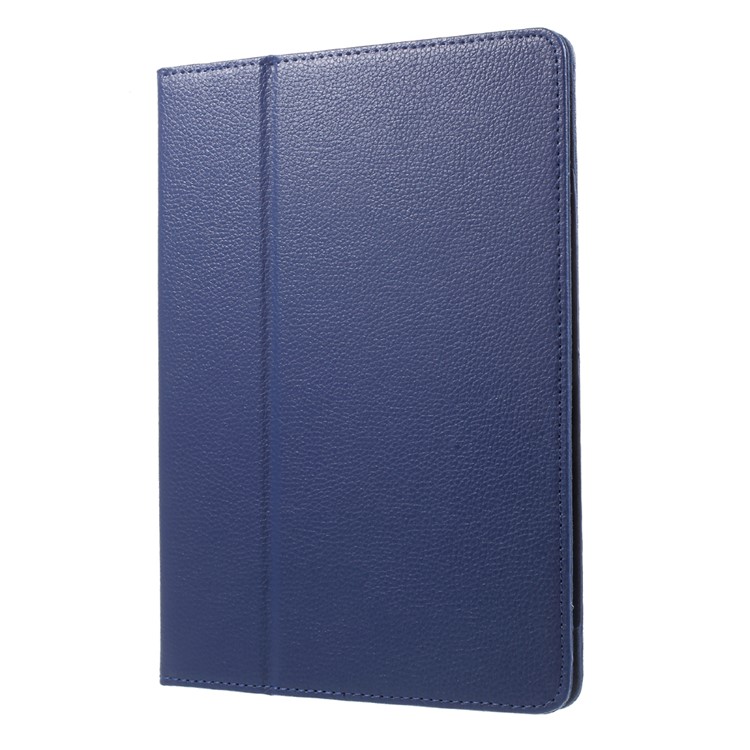 Litchi Texture Intelligent-wake/sleep Stand Protective Leather Cover for iPad Air 10.5 (2019) / Pro 10.5 (2017) - Dark Blue-3